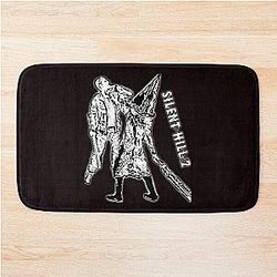 Silent Hill 2 - Pyramid Head & James Sunderland Bath Mat