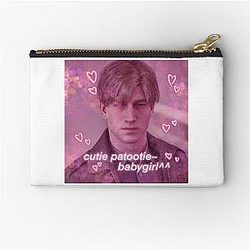 Pink Cutie Patootie James Sunderland baby girl silent hill 2 Zipper Pouch