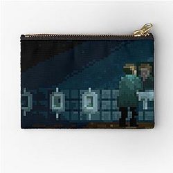 James Sunderland Pixel Art Tribute Zipper Pouch