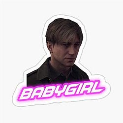 Babygirl James Sunderland Silent Hill 2 Sticker