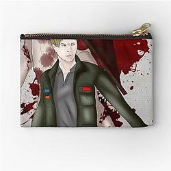 James Sunderland and Pyramid Head Zipper Pouch