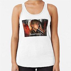 James Sunderland - The Silence of the Hills Racerback Tank Top