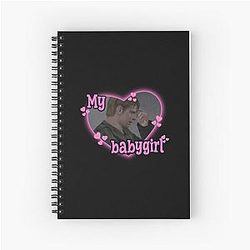 My baby James Sunderland Silent Hill Spiral Notebook