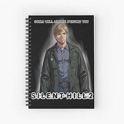 Silent Hill 2 Anime James Sunderland Spiral Notebook