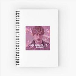 Pink Cutie Patootie James Sunderland silent hill 2 Spiral Notebook