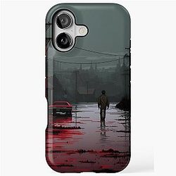 Silent Hill 2 with James Sunderland iPhone Case