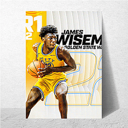 James Wiseman plays in the NBA James Wiseman Posters