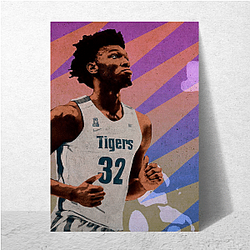 James Wiseman was drafted by the Golden State Warriors James Wiseman Posters