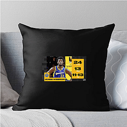 James Wiseman has also played for the Detroit Pistons James Wiseman Pillows Cover