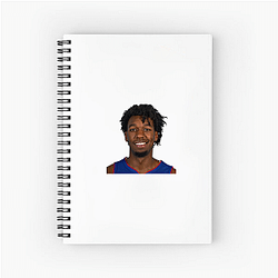 James Wiseman is a very tall player James Wiseman Notebook