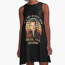 Outlander Theme Jamie Fraser It's Always Been Forever For Me Sassenach Vintage A Line Dress