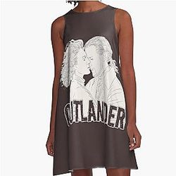 Jamie Fraser and Claire Fraser Outlander A-Line Dress