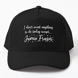 Outlander TV Show Book Series Jamie Fraser Baseball Cap