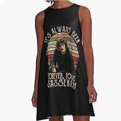 Jamie Fraser It's Always Been Forever Now For Me Sassenach Vintage Sunset A-Line Dress