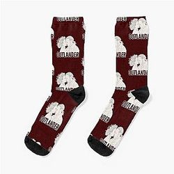 Jamie Fraser and Claire Fraser - Outlander Socks