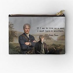 Outlander Jamie Fraser Zipper Pouch