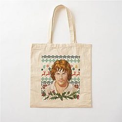 Jamie Fraser Ugly Christmas Sweater Cotton Tote Bag