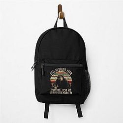 Jamie Fraser It's Always Been Forever for Me Sassenach Vintage Sunset Backpack
