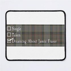 Dreaming about Jamie Fraser Outlander Tartan TV Show Book Series Mouse Pad