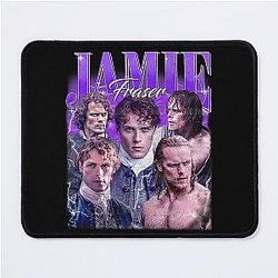 Limited Edition Jamie Fraser Outlander Vintage Unisex T-Shirt Mouse Pad