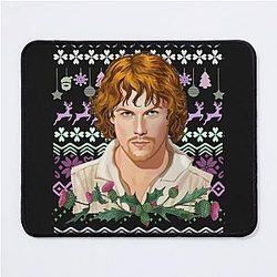 Jamie Fraser Ugly Christmas Mousepad