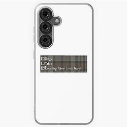 Dreaming About Jamie Fraser Outlander Tartan TV Series Book Samsung Galaxy Soft Case