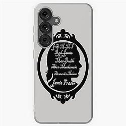 All names of Jamie Fraser monochromatic Samsung Galaxy Soft Case