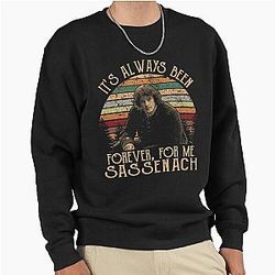 Jamie Fraser It's Been Forever For Me Vintage Sunset Pullover Sweatshirt