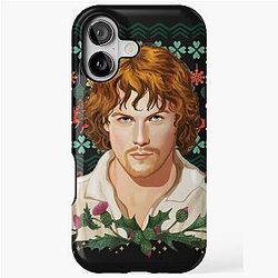 Jamie Fraser Ugly Christmas Sweater iPhone Case