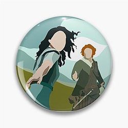 Claire and Jamie Fraser Pin