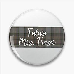 Future Mrs Jamie Fraser Outlander TV Show Tartan Brooch