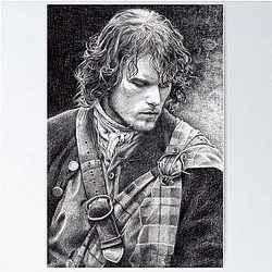 Outlander Jamie Fraser Poster