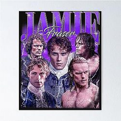 Limited Jamie Fraser Outlander Poster