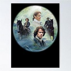 Outlander Jamie Fraser Poster