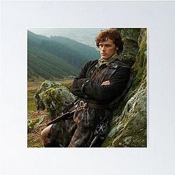 Outlander Jamie Fraser Poster