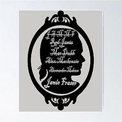 Outlander Jamie Fraser Poster