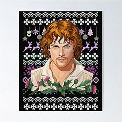 Jamie Fraser Christmas Poster