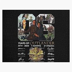 Outlander Claire Fraser Jamie Fraser Jigsaw Puzzle