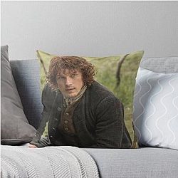 Jamie Fraser Outlander Throw Pillow