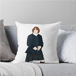 Jamie Fraser Outlander Throw Pillow