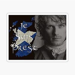 Outlander Scotland Jamie Fraser Sticker