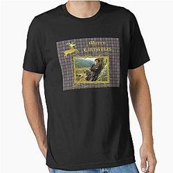 Outlander Jamie Fraser Merry Christmas Essential T-Shirt
