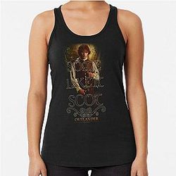 Jamie Fraser Outlander Scots Racerback Tank Top