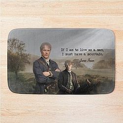 Outlander Jamie Fraser Bath Mat