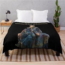 Jamie Fraser Highland Warrior Throw Blanket