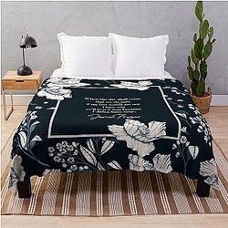 When the Day Comes Jamie Fraser Throw Blanket