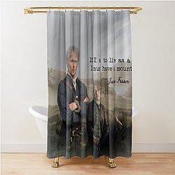 Outlander Jamie Fraser Shower Curtain
