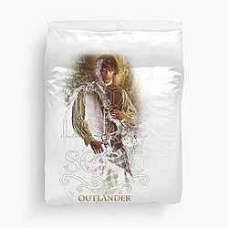 Jamie Fraser Outlander Some Like It Scot Duvet Cover