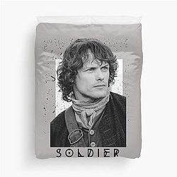 Outlander Jamie Fraser Soldier Duvet Cover