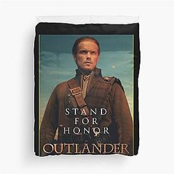 Outlander for Honor Jamie Fraser Duvet Cover